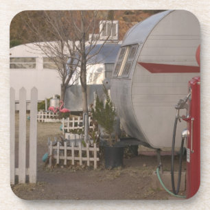 USA, Arizona, Bisbee: Shady Dell Motel, Alle Untersetzer