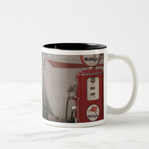 USA, Arizona, Bisbee: Shady Dell Motel, Alle Zweifarbige Tasse