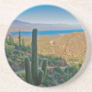 USA, Arizona. Blick vom Eingang zum Tonto Getränkeuntersetzer