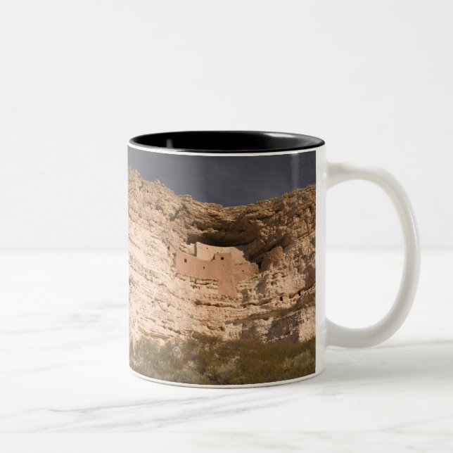 USA, Arizona, Camp Verde: Burg Montezuma Zweifarbige Tasse (Rechts)
