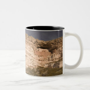 USA, Arizona, Camp Verde: Montezuma-Schloss Zweifarbige Tasse