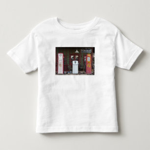 USA, Arizona. Chloride Geisterstadt, alte Tankstel Kleinkind T-shirt