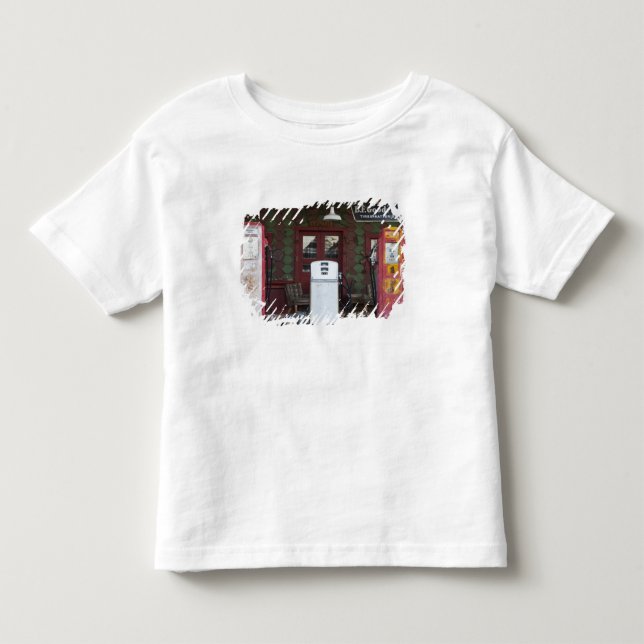 USA, Arizona. Chloride Ghost Town, altes Gas Kleinkind T-shirt (Vorderseite)