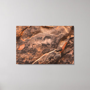 USA, Arizona, Coconino National Forest, Palatki Leinwanddruck