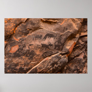 USA, Arizona, Coconino National Forest, Palatki Poster