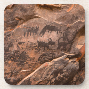 USA, Arizona, Coconino National Forest, Palatki Untersetzer