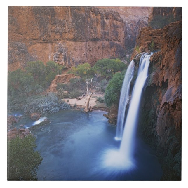 USA, Arizona, Grand Canyon, Havasu Falls Fliese (Vorderseite)