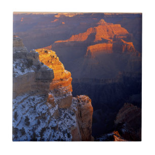 USA, Arizona, Grand Canyon National Park, Winter Fliese