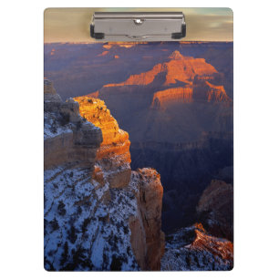 USA, Arizona, Grand Canyon National Park, Winter Klemmbrett