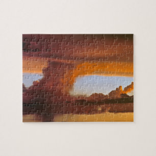 USA, Arizona, Grand Canyon NP. Sonnenuntergang erz