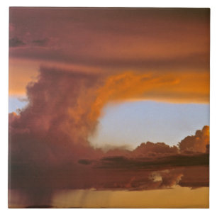 USA, Arizona, Grand Canyon NP. Sonnenuntergang erz Fliese