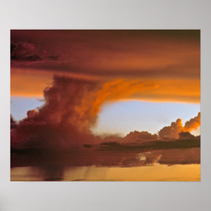 USA, Arizona, Grand Canyon NP. Sonnenuntergang erz Poster