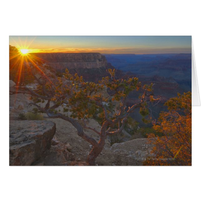 USA, Arizona, Grand Canyon, Yavapi Punkt an (Vorderseite (Horizontal))