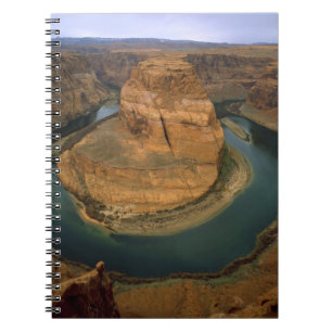 USA, Arizona. Horseshoe Bend zeigt Erosion durch Notizblock