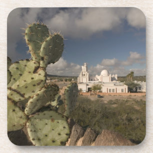 USA, Arizona, Tucson: Mission San Xavier del Bac 2 Getränkeuntersetzer