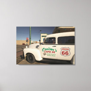 USA, Arizona, Williams: Cruisers Cafe 66 Alt Leinwanddruck