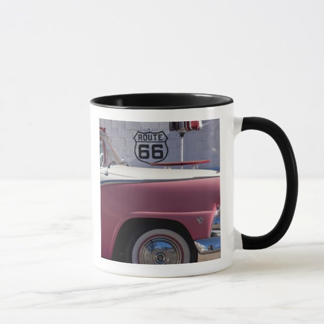 USA, Arizona, Williams. Funktelegrafie. 66 Stadt, Tasse (Rechts)