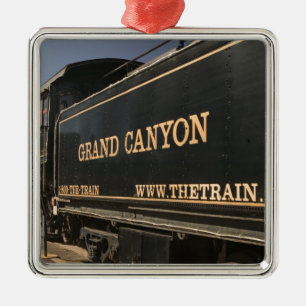 USA, Arizona, Williams: Grand Canyon Railroad Ornament Aus Metall