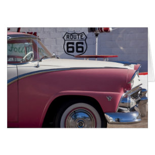 USA, Arizona, Williams. Route 66 Stadt, 1950er Jah