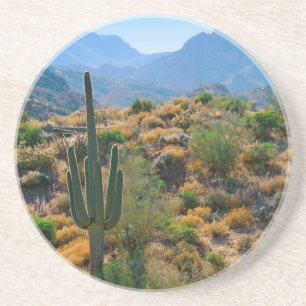 USA, Arizona. Wüstenansicht Getränkeuntersetzer
