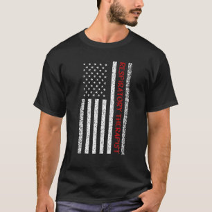 USA Atemtherapeut American Flag 4th of Jul T-Shirt