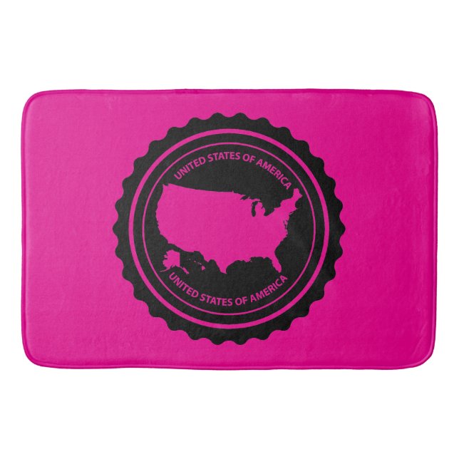 USA BADEMATTE (Vorderseite)
