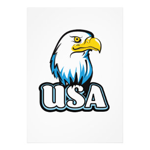 USA Bald Eagle (limitierte Blue Edition) Fotodruck