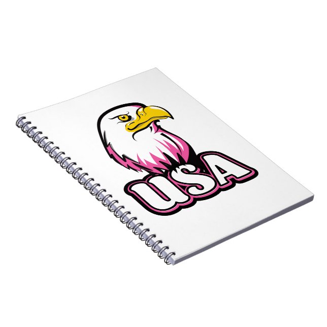 USA Bald Eagle Notizblock (Rechte Seite)
