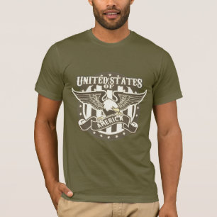 USA Bald Eagle Patriotic T-Shirt