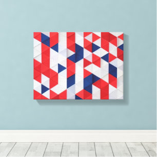 USA Bauhaus Geometrie Art Leinwanddruck