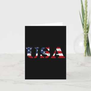 USA bedrückt Flag Patriotic Amerikanische Unabhäng Karte