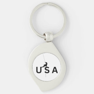 USA Bergsteigen Schlüsselanhänger