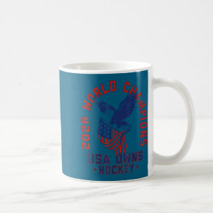 USA besitzt Hockey 2026 Kaffeetasse