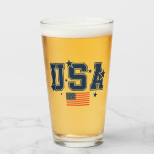 USA Bier Glas