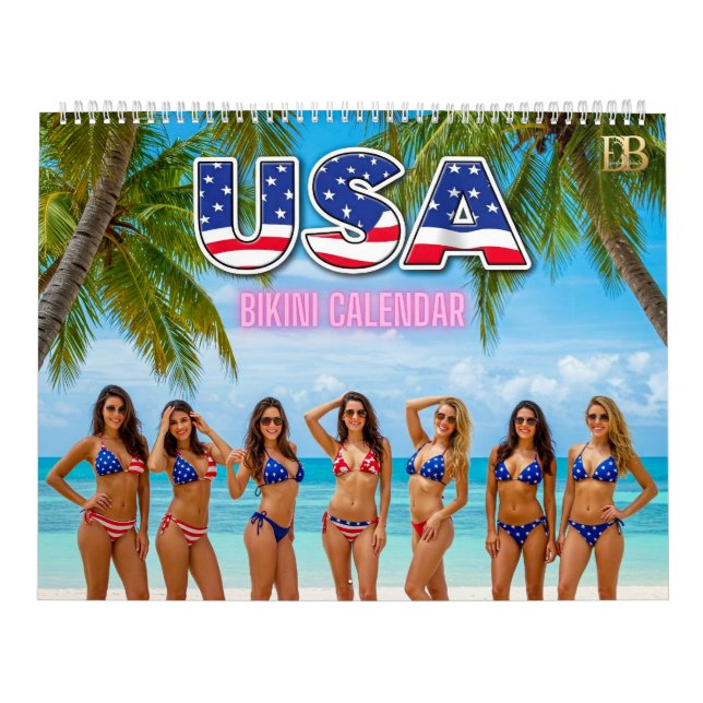 USA Bikini-Kalender Kalender (Titelbild)