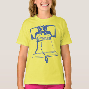 USA - Blue Liberty Bell T-Shirt
