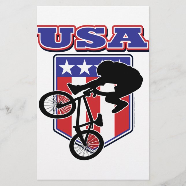 USA BMX BRIEFPAPIER (Vorderseite)