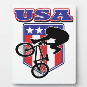 USA BMX FOTOPLATTE