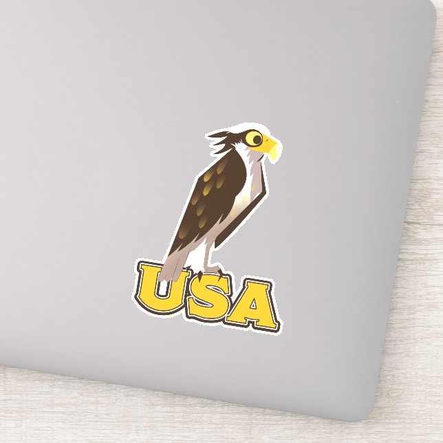 USA Bold Eagle Aufkleber (Detail)