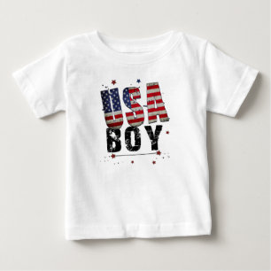 USA Boy Baby T-shirt