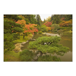 USA, Bundesstaat Washington, Seattle. Japanisch Fotodruck