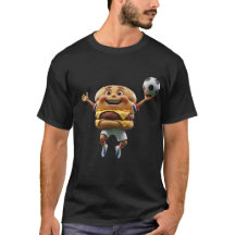 USA Burger Soccer Mascot - World Cup 2026