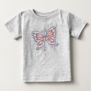 USA Butterfly Säuglinge & Kleinkind T - Shirt