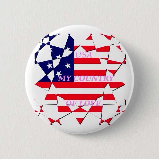 USA BUTTON (Vorderseite)