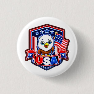 USA BUTTON