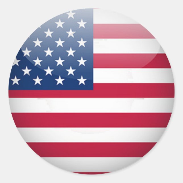 USA Button Stickers 1½ Inch (Blatt 20) (Vorderseite)
