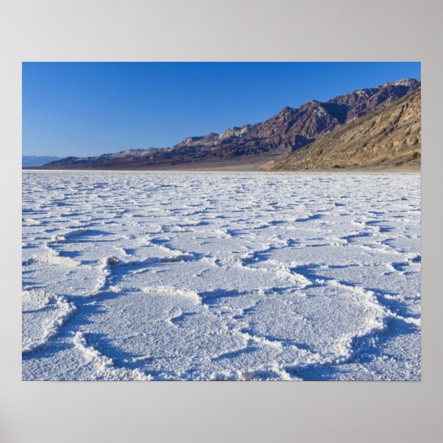 USA, CA, Death Valley NP, Salt Formation at Poster (Vorne)