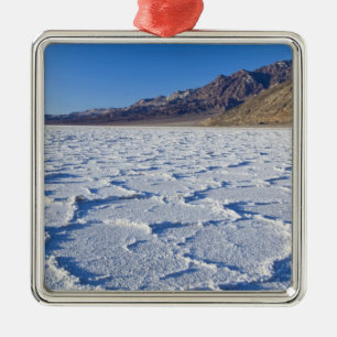 USA, CA, Death Valley NP, Salzformationen bei Silbernes Ornament
