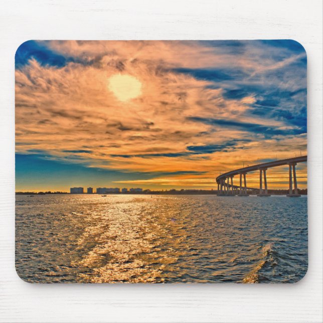USA, CA, San Diego-Coronado Bay Bridge Mousepad (Vorne)