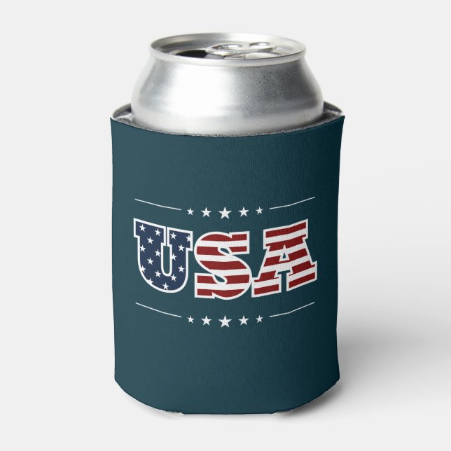 USA Can Cooler Dosenkühler (Kanne Vorderseite)